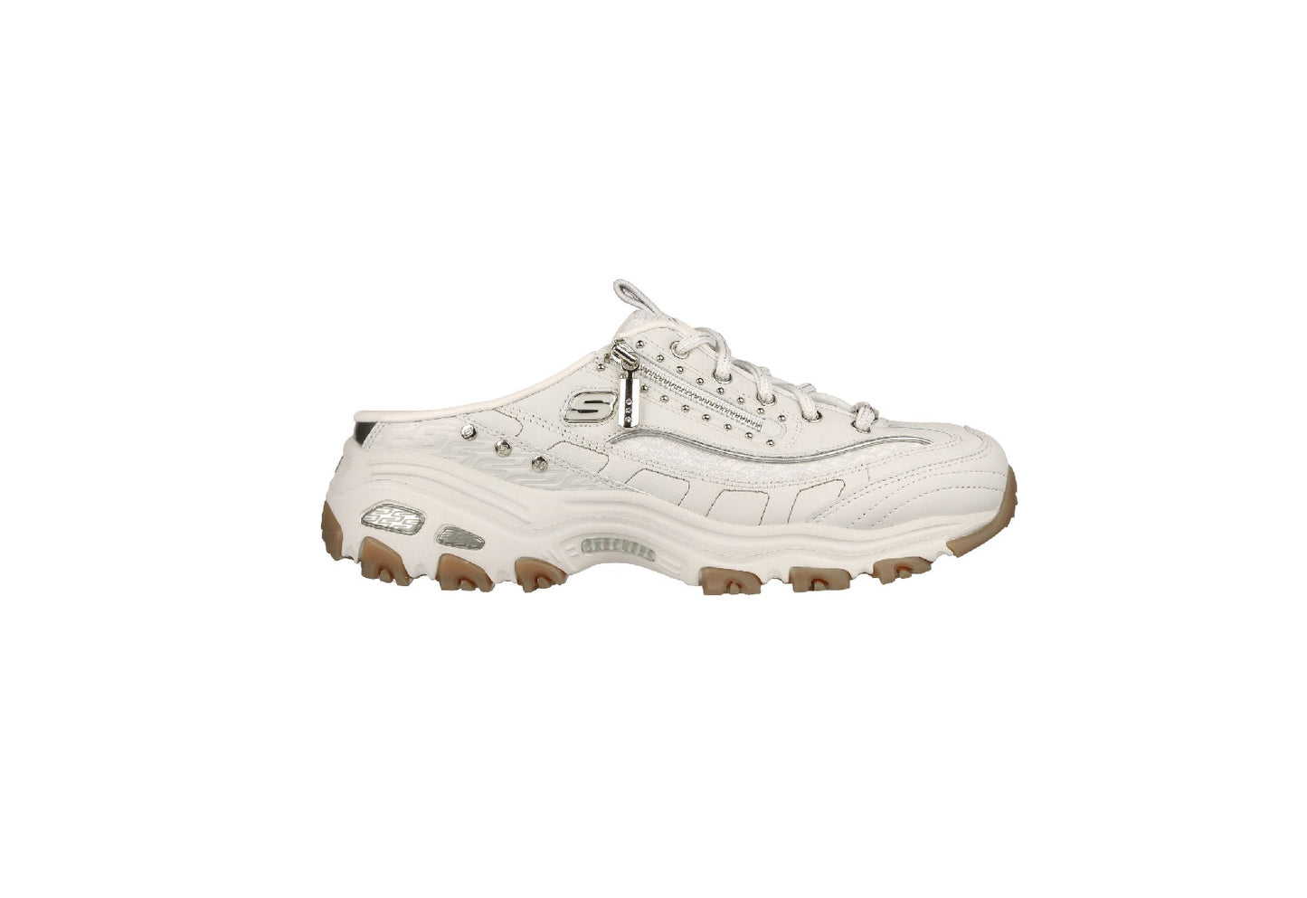 Skechers Women's Premium Heritage D'Lites - Infinite Glow, Natural/Gold