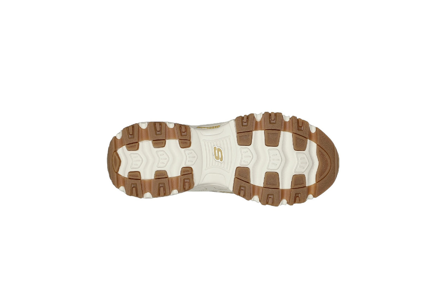 Skechers Women's Premium Heritage D'Lites - Infinite Glow, Natural/Gold