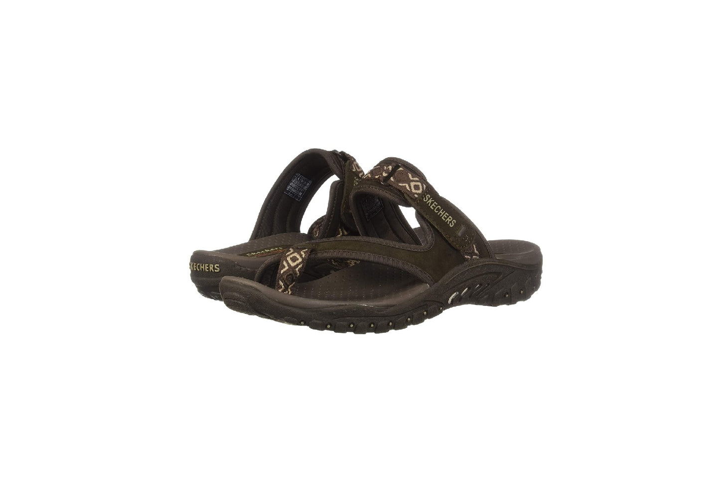 Skechers Women's Reggae - Trailway Sandal, Chocolate