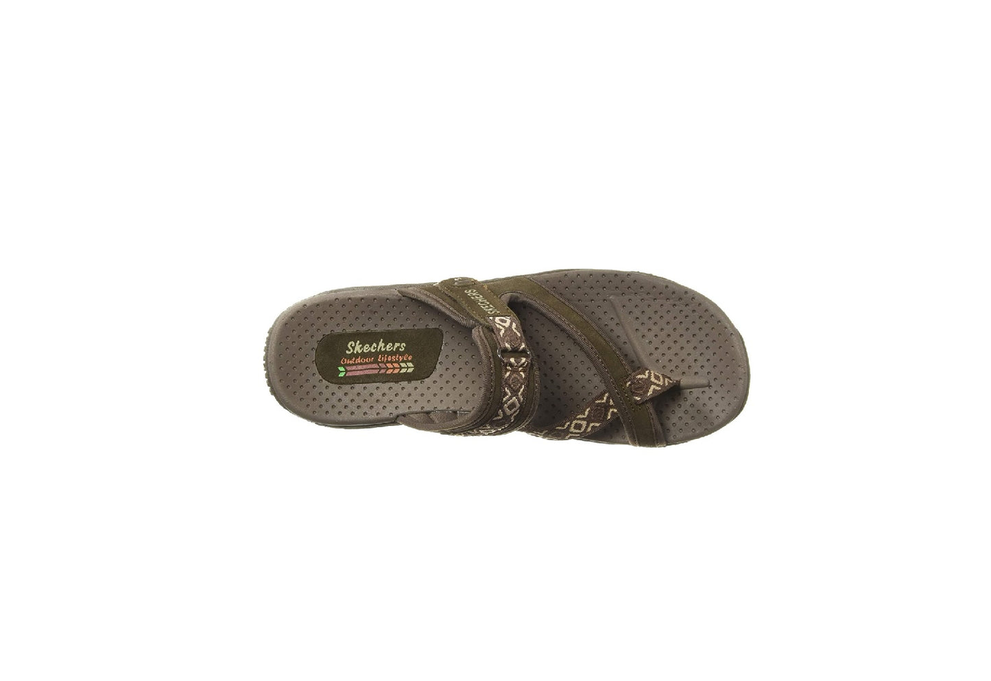 Skechers Women's Reggae - Trailway Sandal, Chocolate