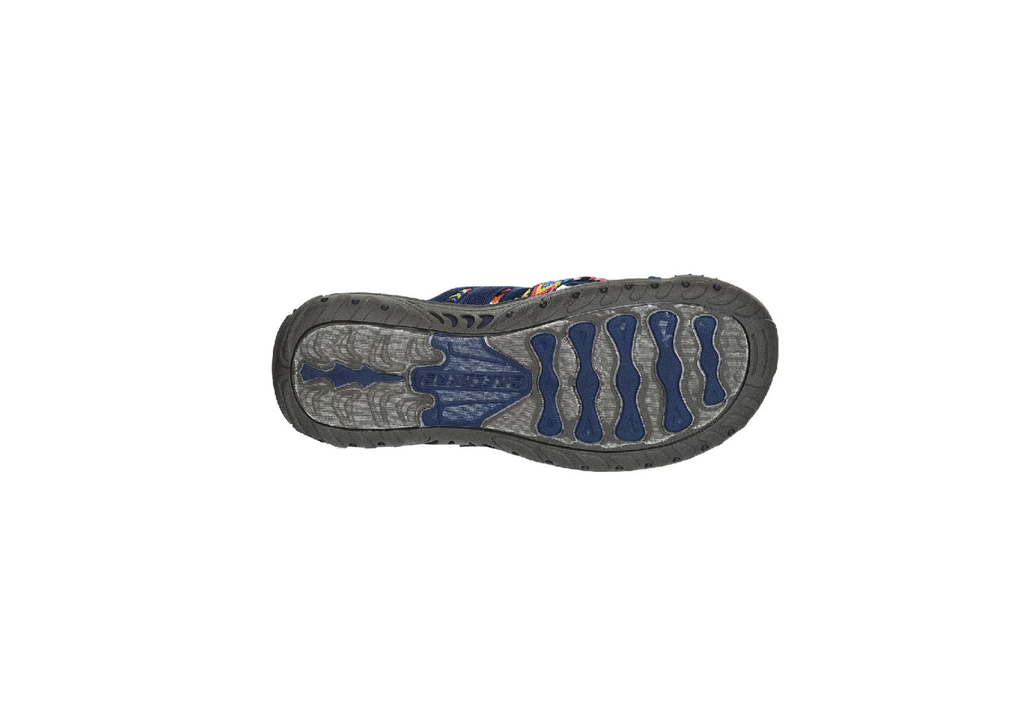 Skechers Women's Reggae - Zig Swag Sandal, Navy