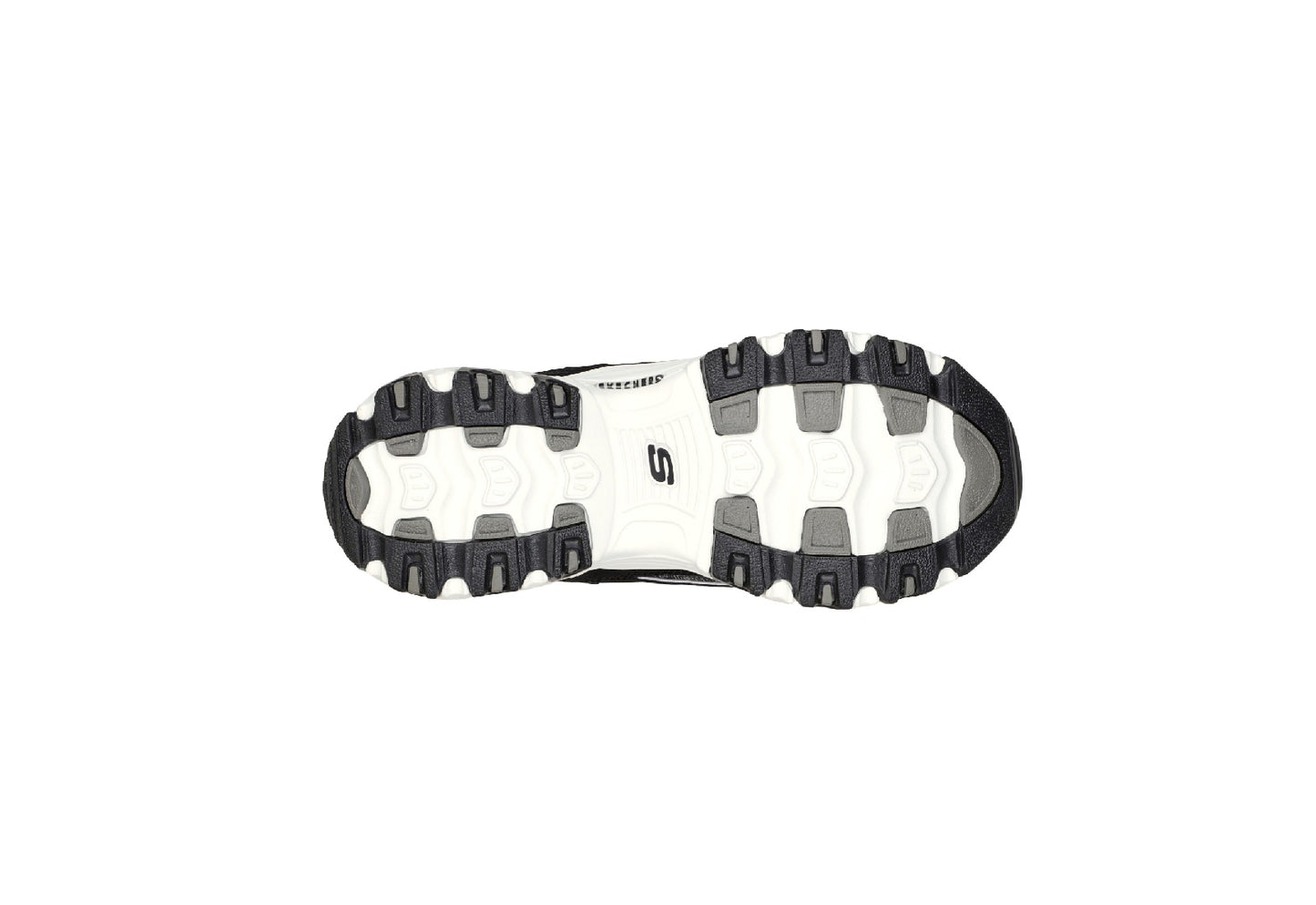 Skechers Women's D'Lites Resilient, Black/White