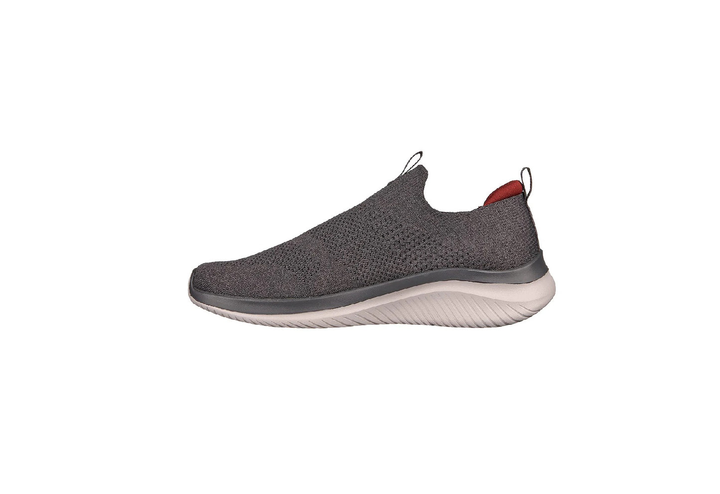 Skechers Men's Ultra Flex 3.0 - Demcheck, Charcoal/Red