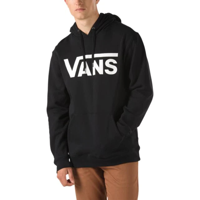 Vans Men Classic Hoodie, Black/White