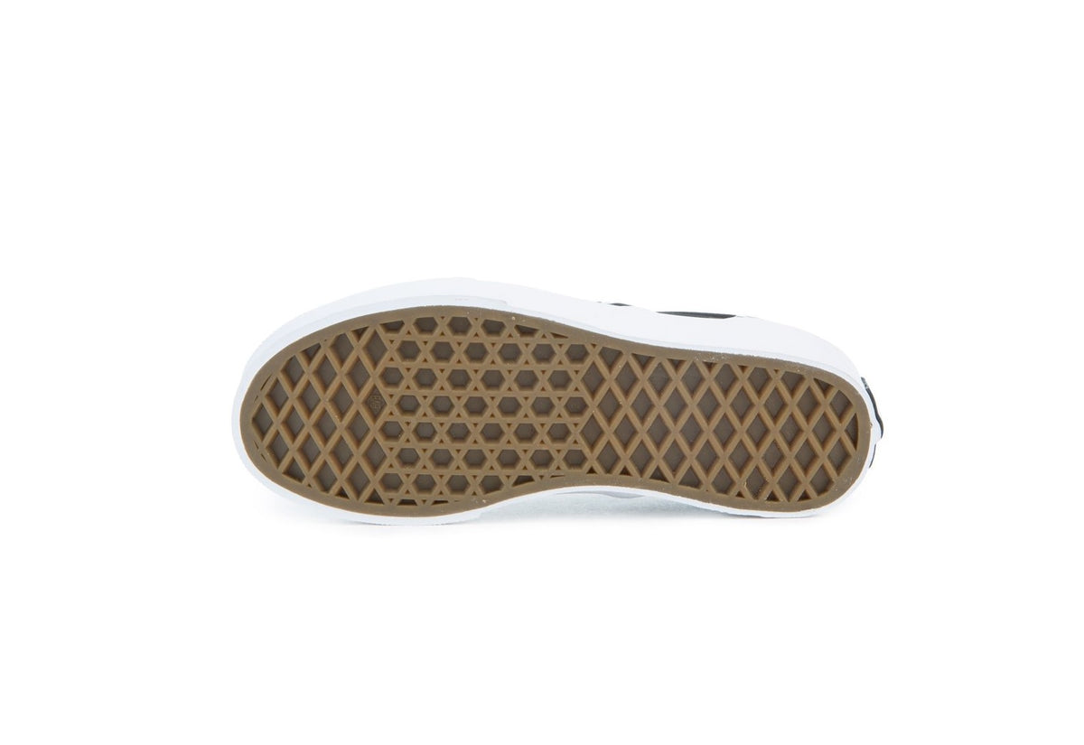 Vans Kids Classic Slip-On, Checkerboard Black/Pewter (Kids)