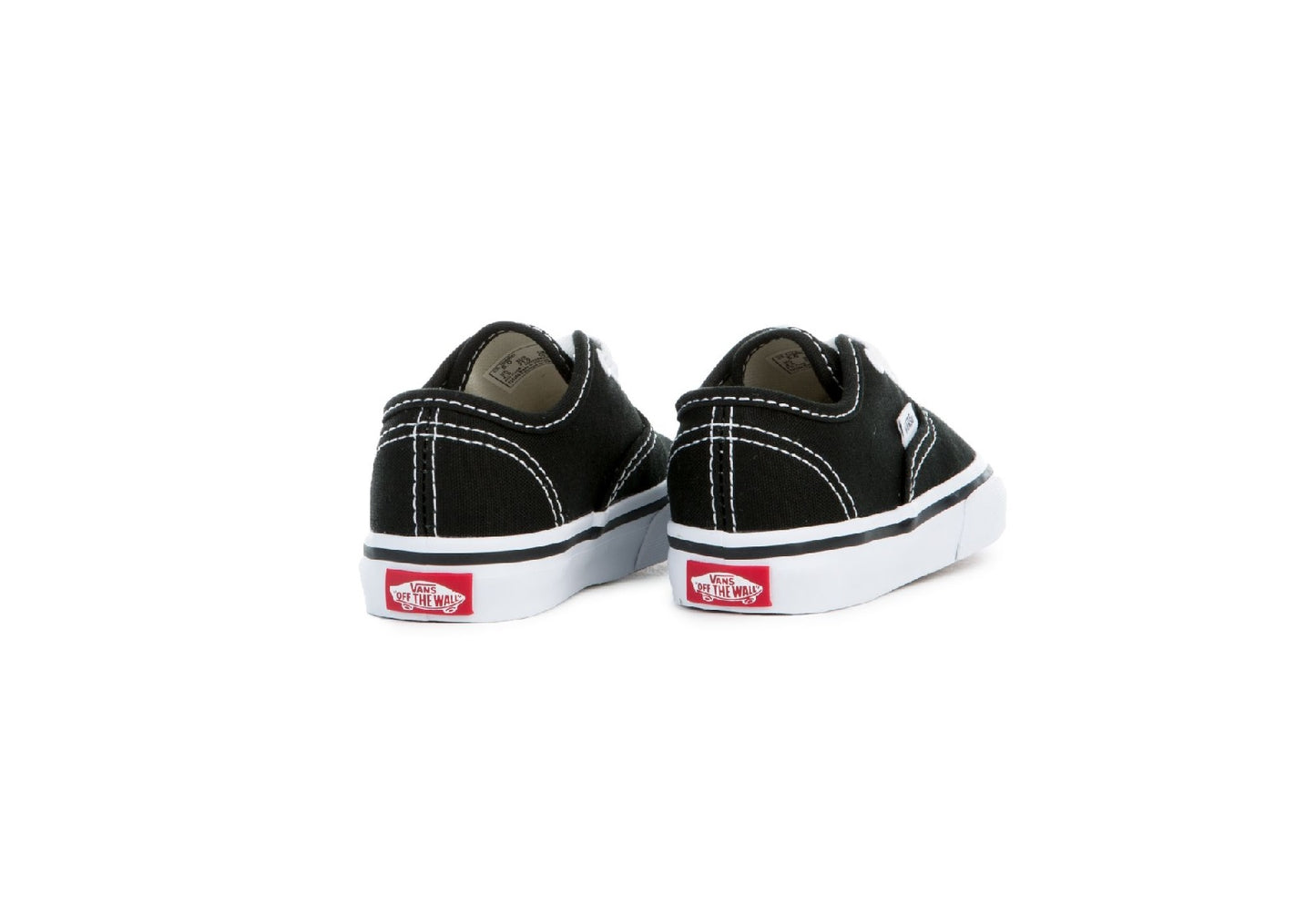 Vans Kids Authentic, Black/White (Toddler)