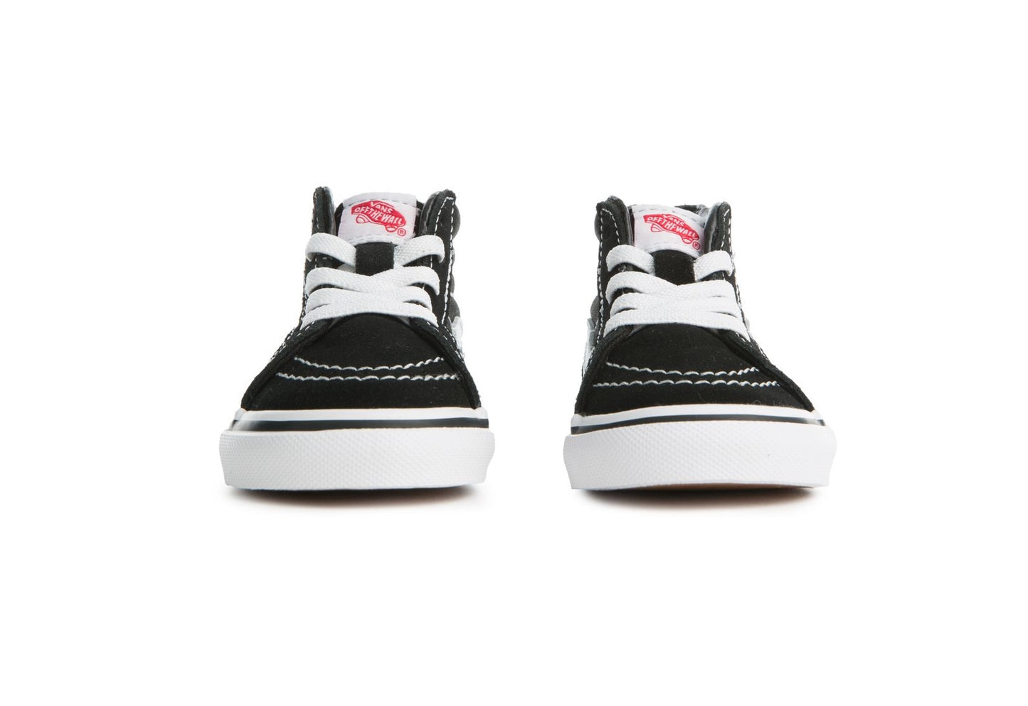 Vans Kids Sk8-Hi Zip, Black/White (Toddler)