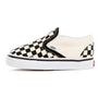 Vans Kids Classic Slip-On, Checkerboard Black/White (Toddler)