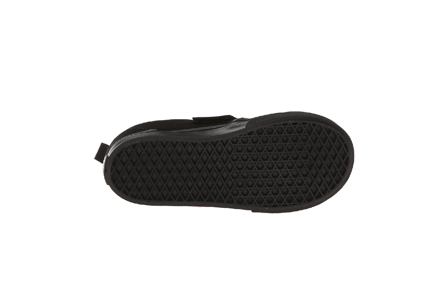 Vans Kids Slip-On V, Black/Black (Toddler)