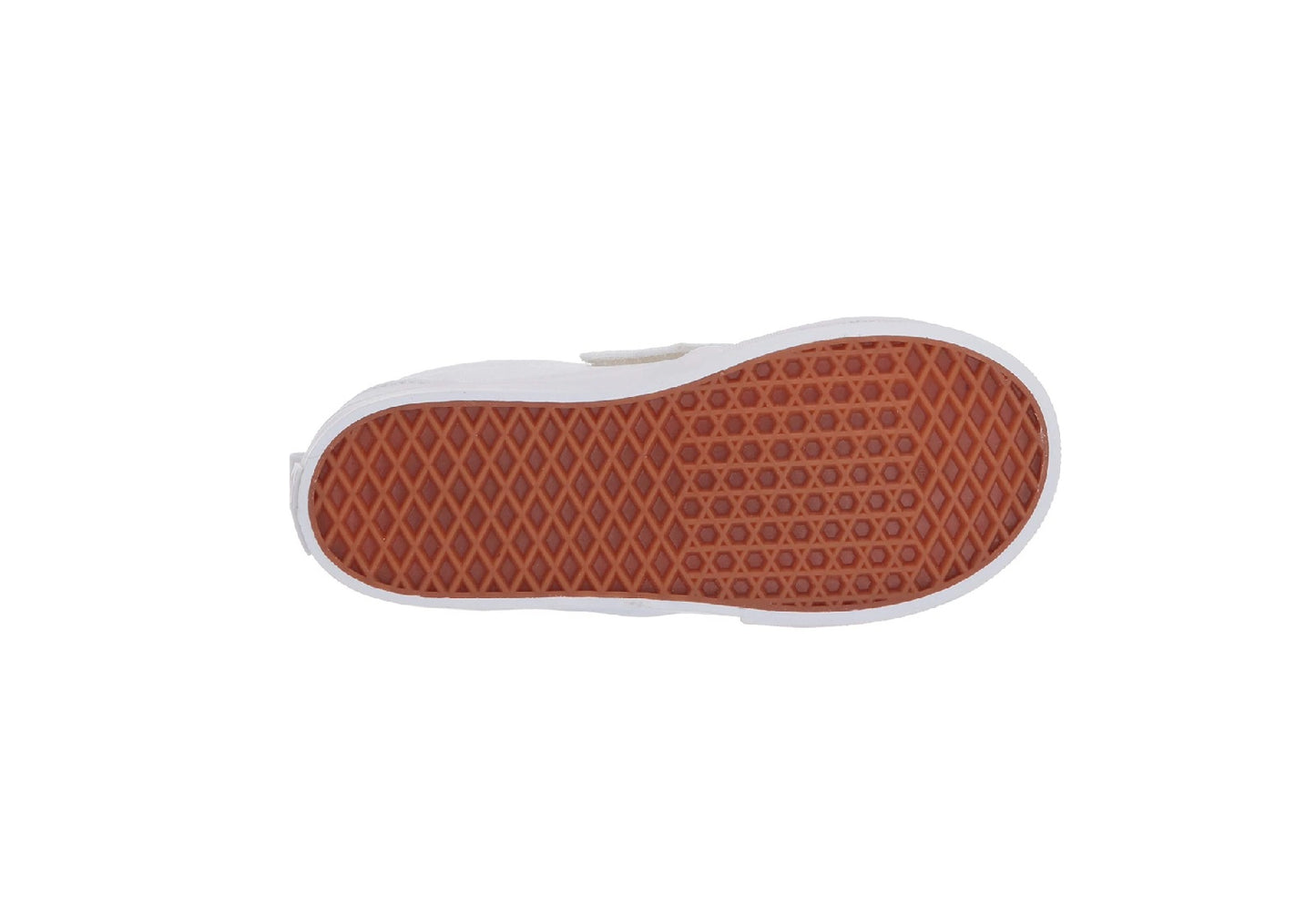 Vans Kids Slip-On V, True White/True White (Toddler)