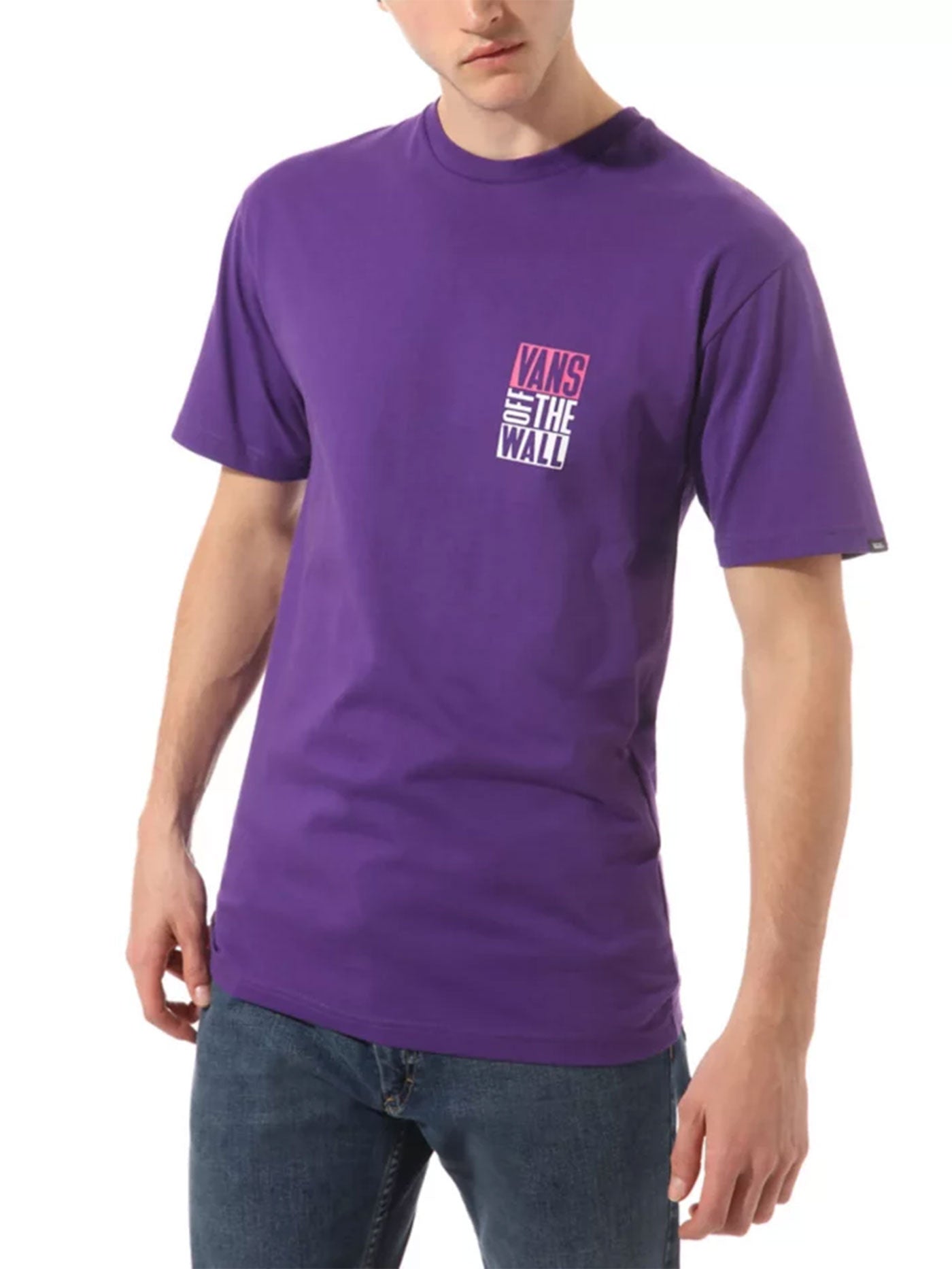 Vans Men Classic Short Sleeve T-Shirt, Heliotrope