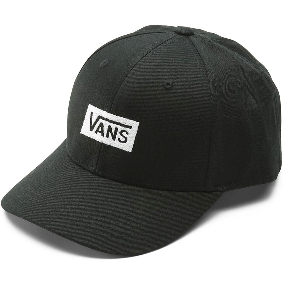 Vans Men's Jockey Hat, (Boxed Structured) Black, One Size