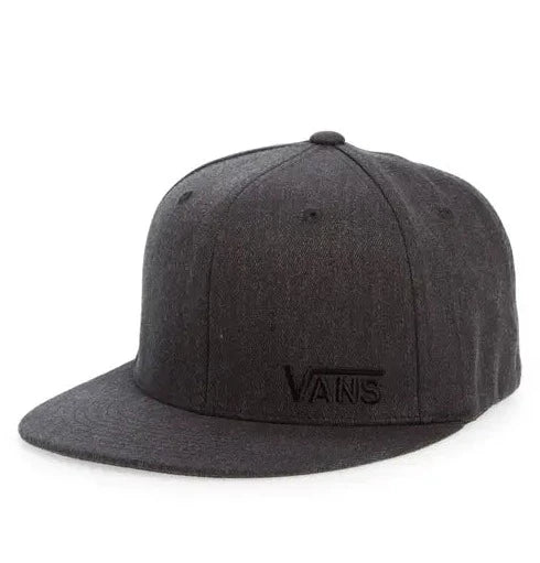 Vans Men's Snapback Hat, (Splitz) Charcoal Heather, One Size