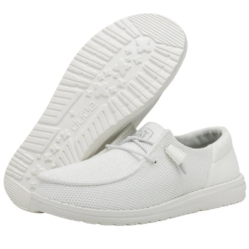 Hey Dude Women's Wendy Funk Mono White