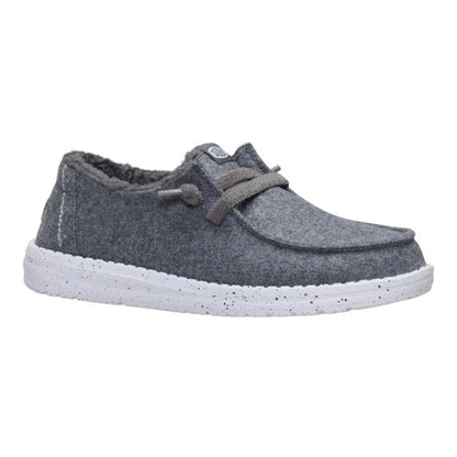 Hey Dude Women's Wendy Wool Cozy Charcoal