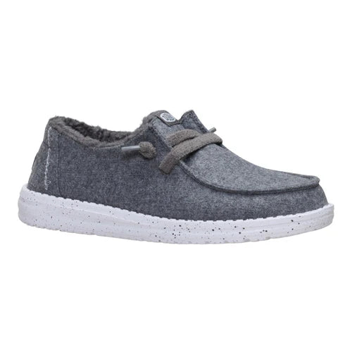 Hey Dude Women's Wendy Wool Cozy Charcoal