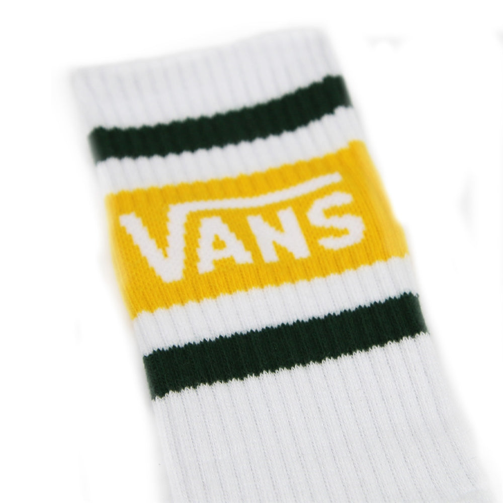 Vans Men's Crew Socks, (Tribe) White Combo