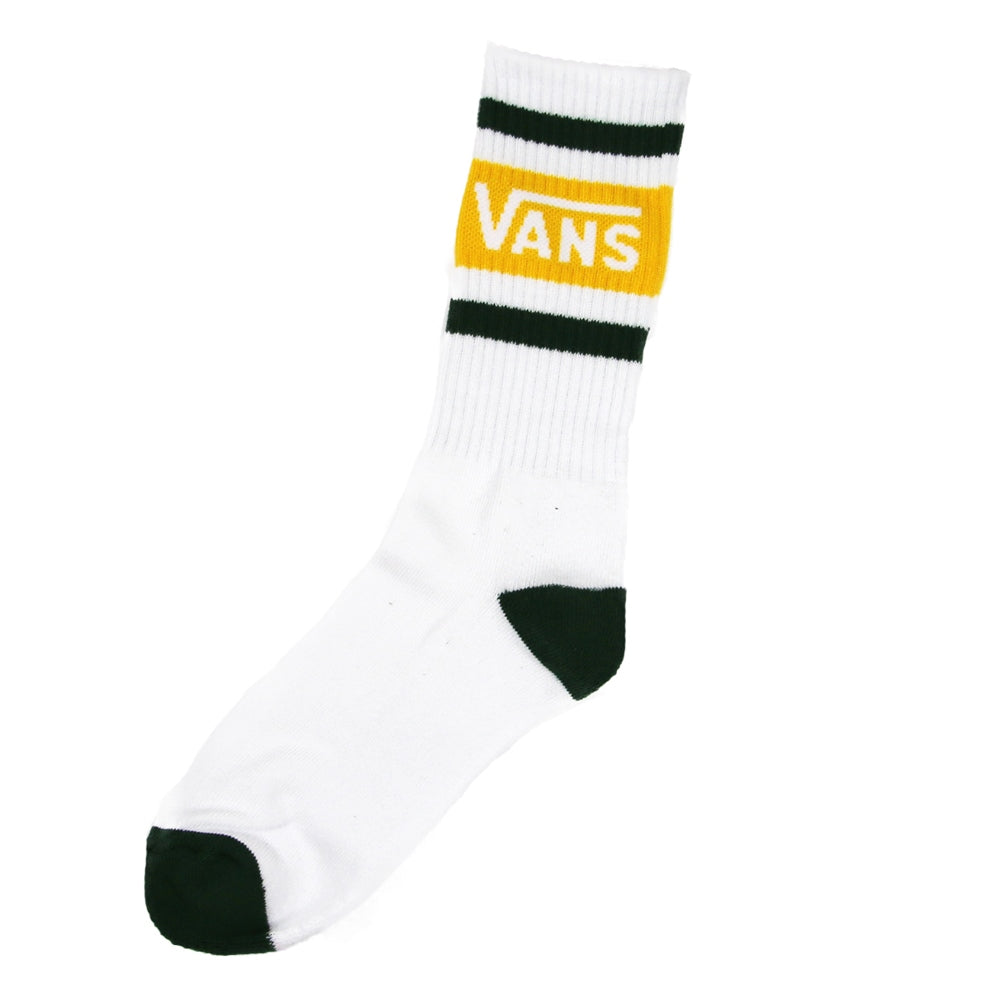 Vans Men's Crew Socks, (Tribe) White Combo