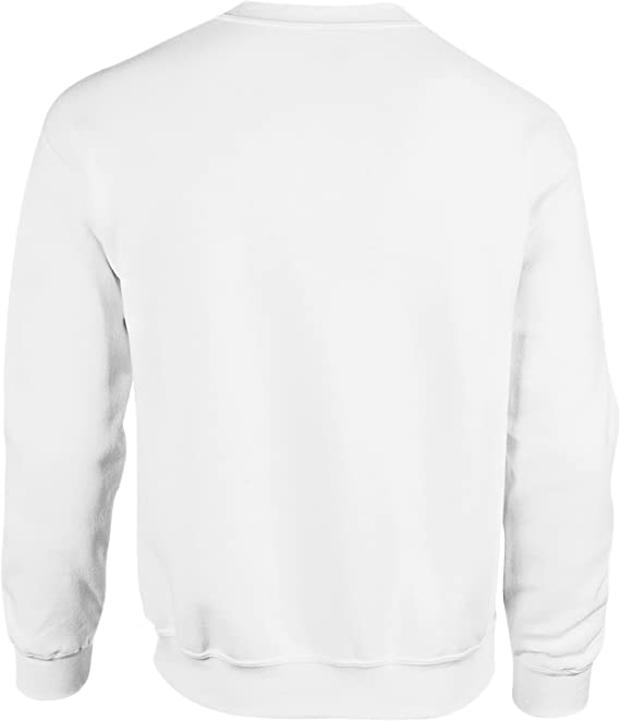 Gildan Heavy Blend 50/50 Fleece Crew, Style G180, White