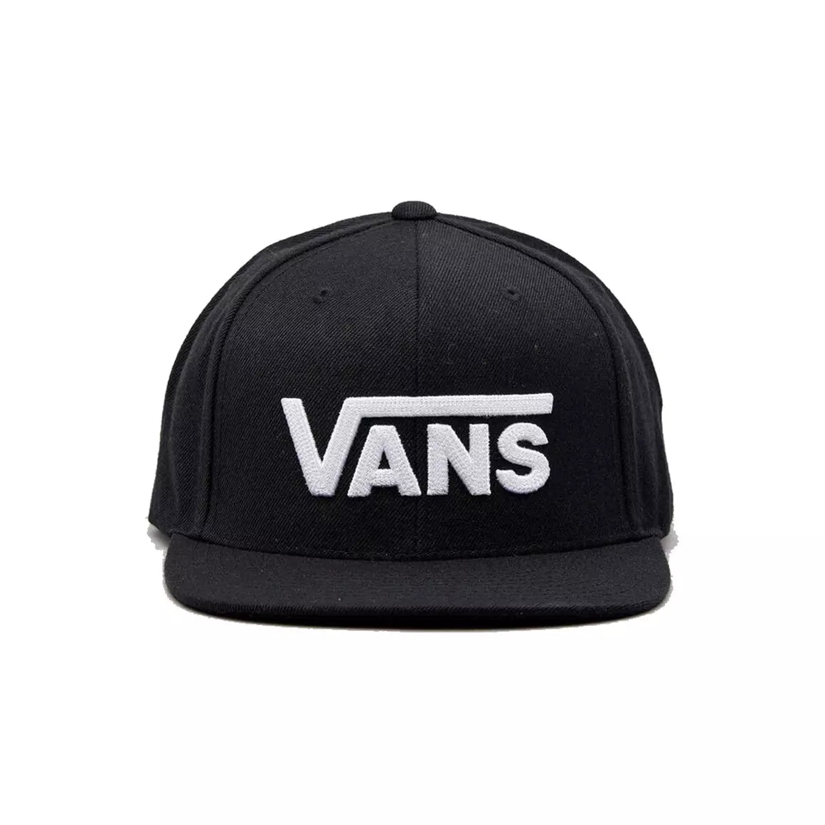 Vans Men's Snapback Hat, (Drop V) Black/White, One Size