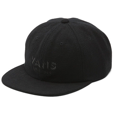 Vans Men's Snapback Unstructured Hat, (Clark Vintage) Black, One Size