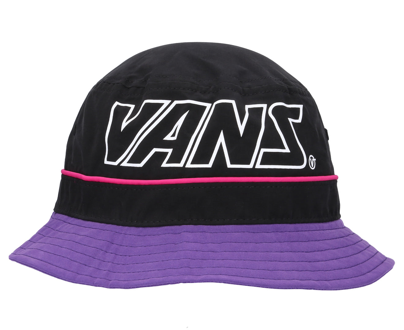 Vans Men's Undertone Bucket Hat, Black/Heliotrope