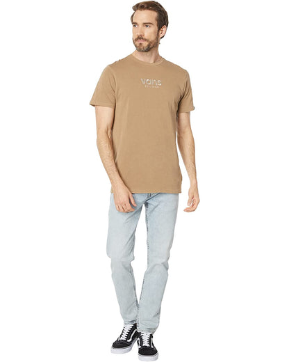 Vans Men's Short Sleeve Tee, Washed Desert Taupe