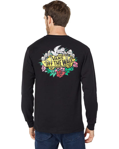 Vans Men's Overgrown OTW Long Sleeve Tee, Black