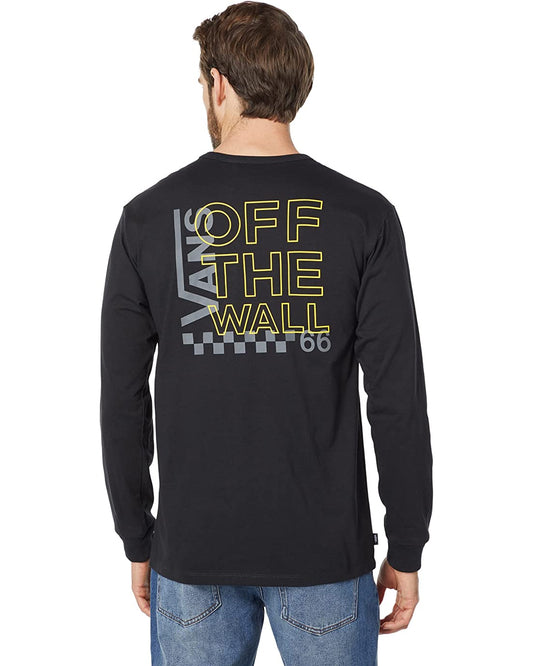 Vans Men Classic Long Sleeve OFF The Wall, Black