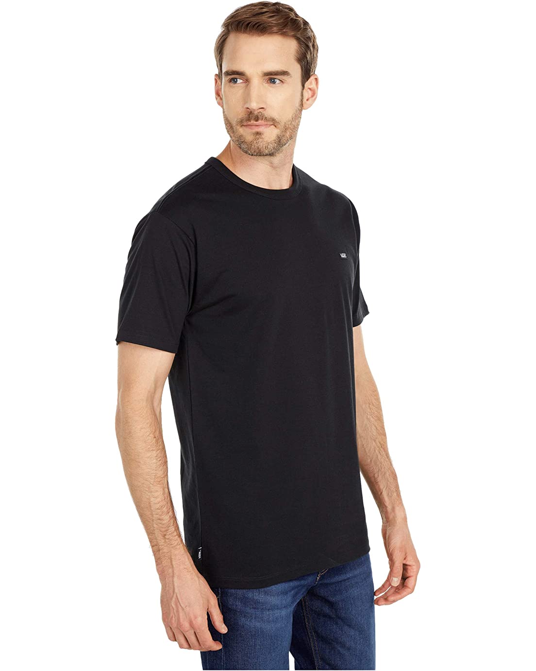 Vans Men's Short Sleeve Tee, (OTW Classic) Black/White