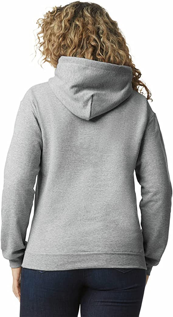 Gildan Adult Fleece Hooded Sweatshirt, Style G18500, Sport Grey