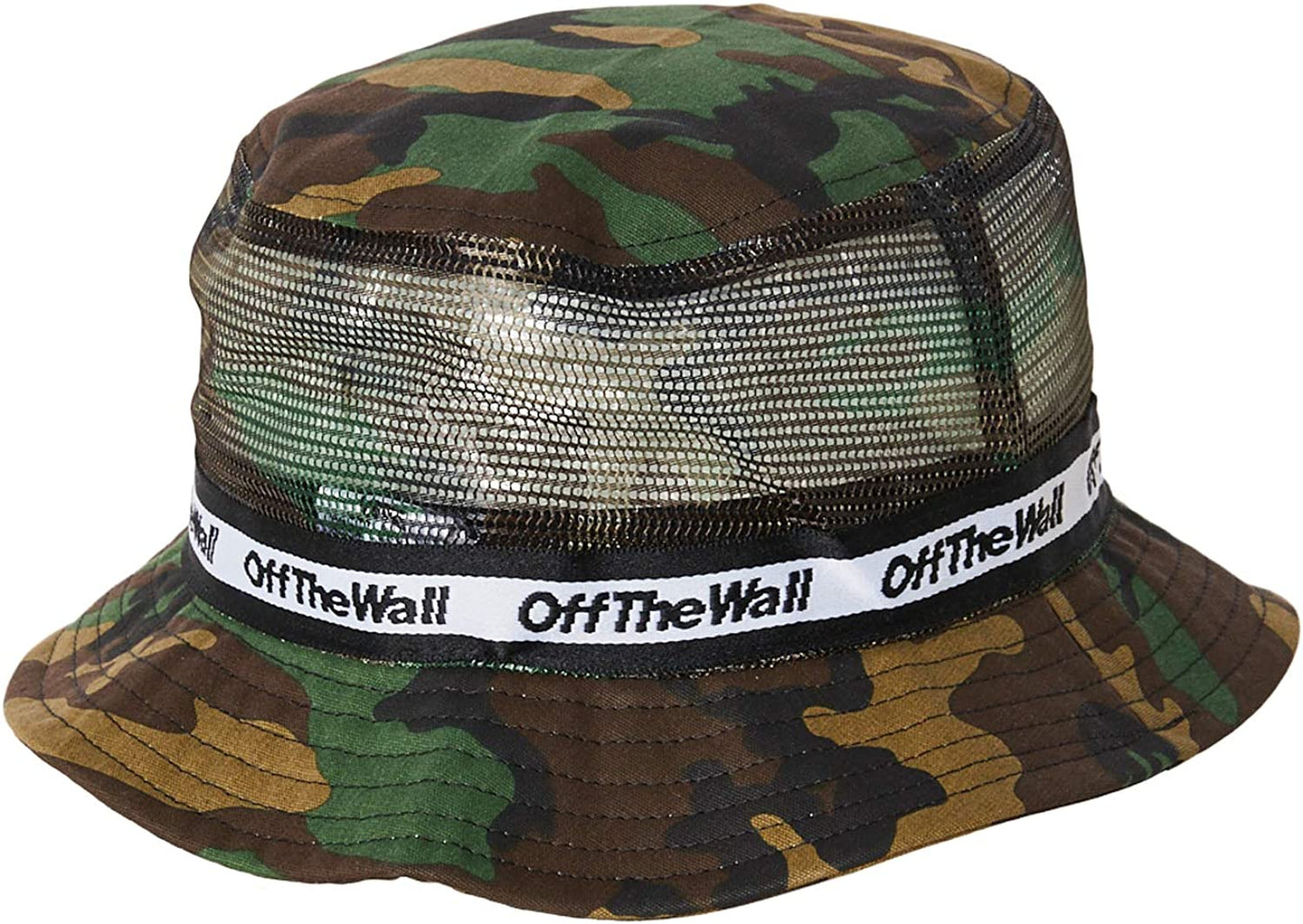 Vans Men's Undertone Bucket Hat, Classic Camo/Black, Size L-XL