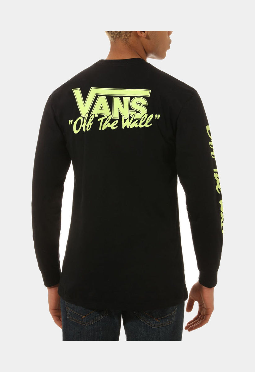 Vans Men's Long Sleeve T-Shirt, (BMX OTW) Black