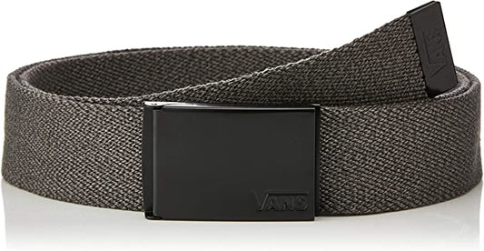 Vans Men's Deppster Web II Belt, Charcoal Heather