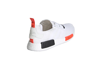 Adidas Men's Originals NMD_R1 Sneakers, Cloud White/Solar Red/Core Black