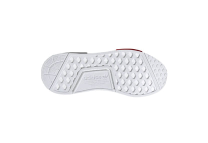 Adidas Men's Originals NMD_R1 Sneakers, Cloud White/Solar Red/Core Black