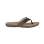 Sperry Men's Baitfish Thong Sandals, Brown/Buc/Brown