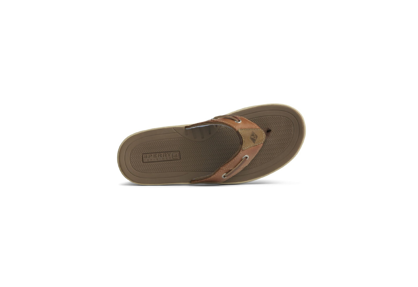 Sperry Men's Baitfish Thong Sandals, Tan