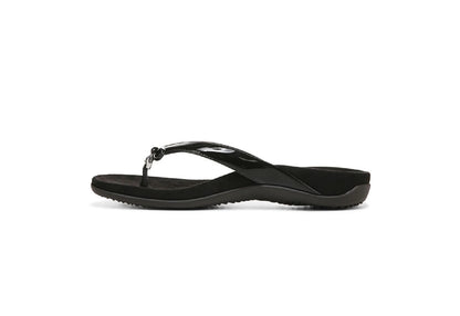 Vionic Women's Bella II Toe Post Sandals, Black