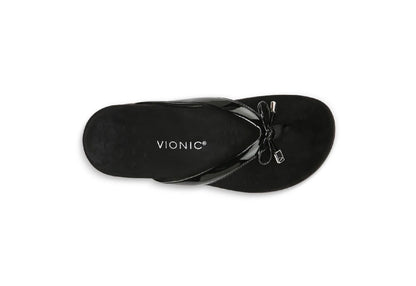 Vionic Women's Bella II Toe Post Sandals, Black