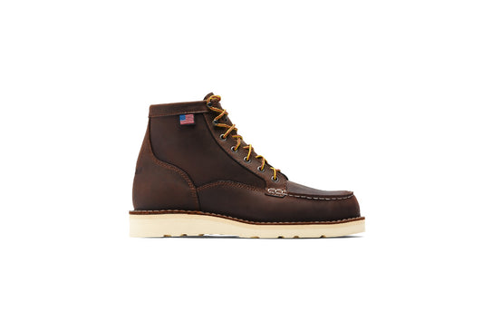 Danner Men's Bull Run Moc Toe Boot, Brown