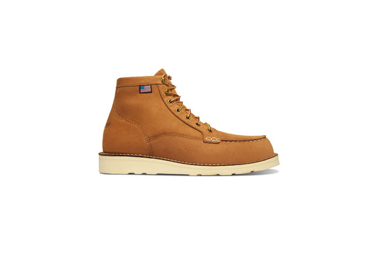 Danner Men's Bull Run Moc Toe Boot, Wheat