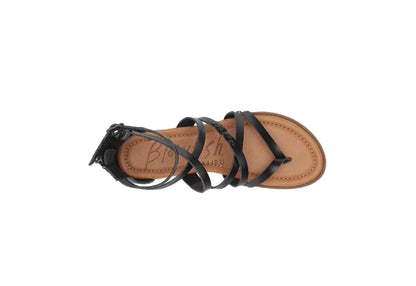 Blowfish Malibu Women's Bungalow-B Sandals, Black Dyecut