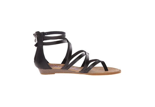 Blowfish Malibu Women's Bungalow Sandals, Black