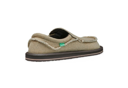 Sanuk Men's Chiba Sidewalk Surfers Slip-On, Tan