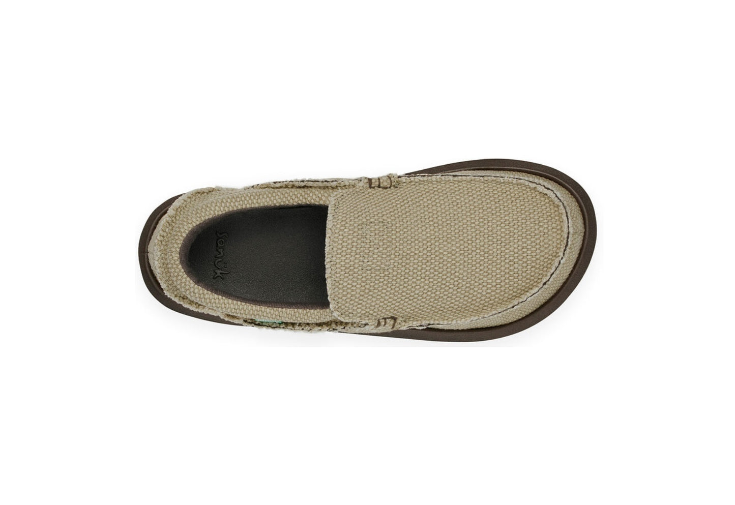 Sanuk Men's Chiba Sidewalk Surfers Slip-On, Tan