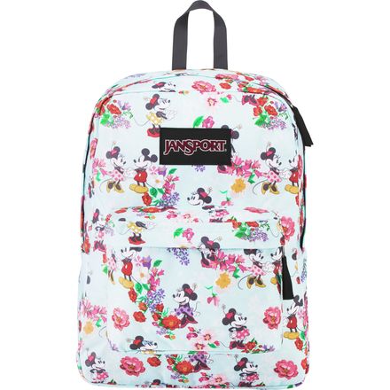 Jansport Backpack, SUPERBREAK, Disney Blooming Minnie