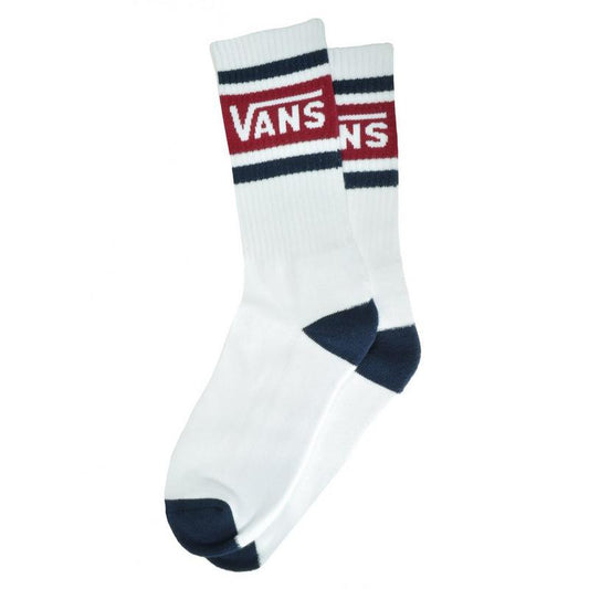 Vans Men's Tribe Crew Sock, White/Navy