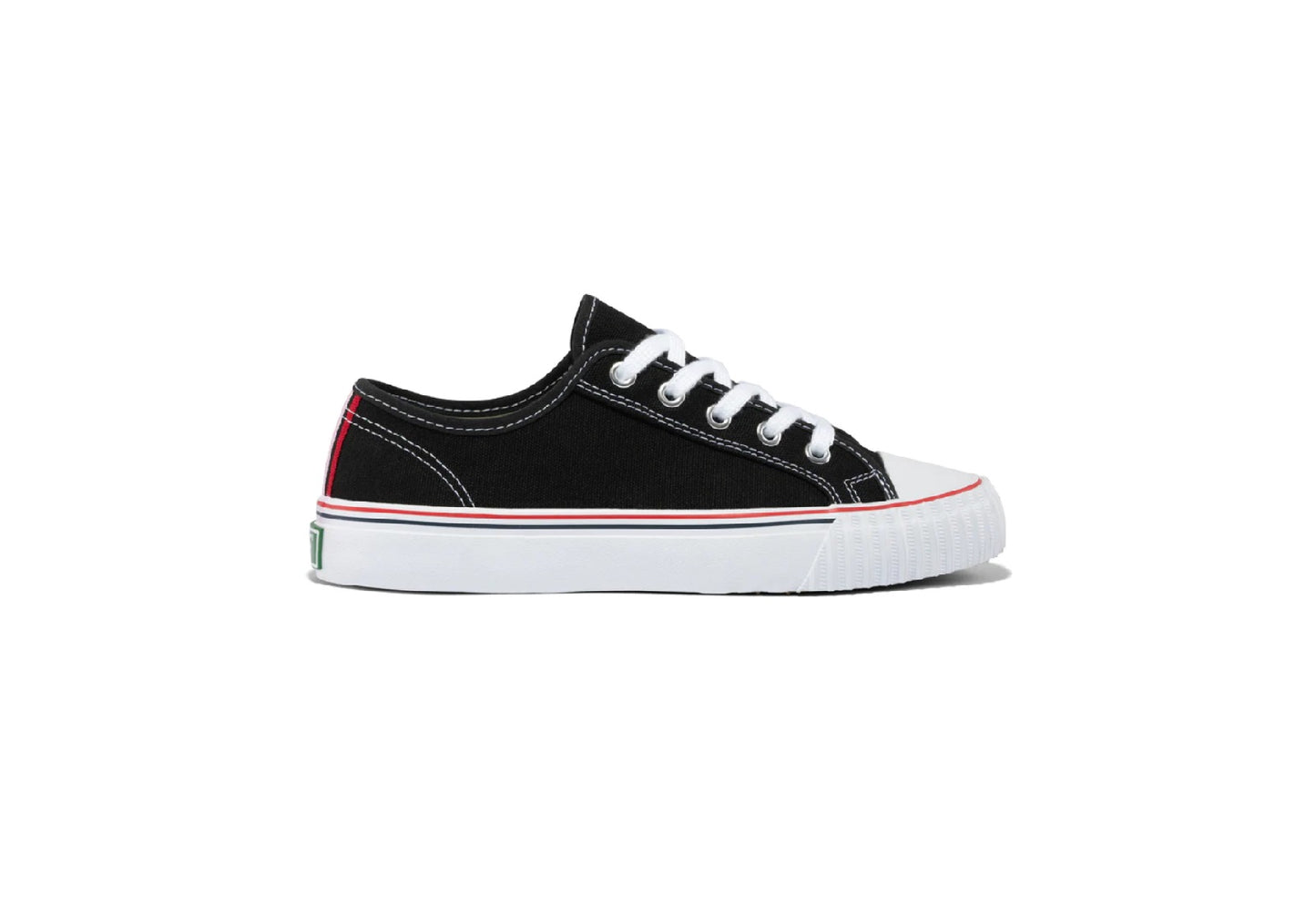 PF Flyers Center Lo Reissue, Black/White (Kids)