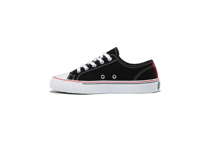 PF Flyers Center Lo Reissue, Black/White (Kids)